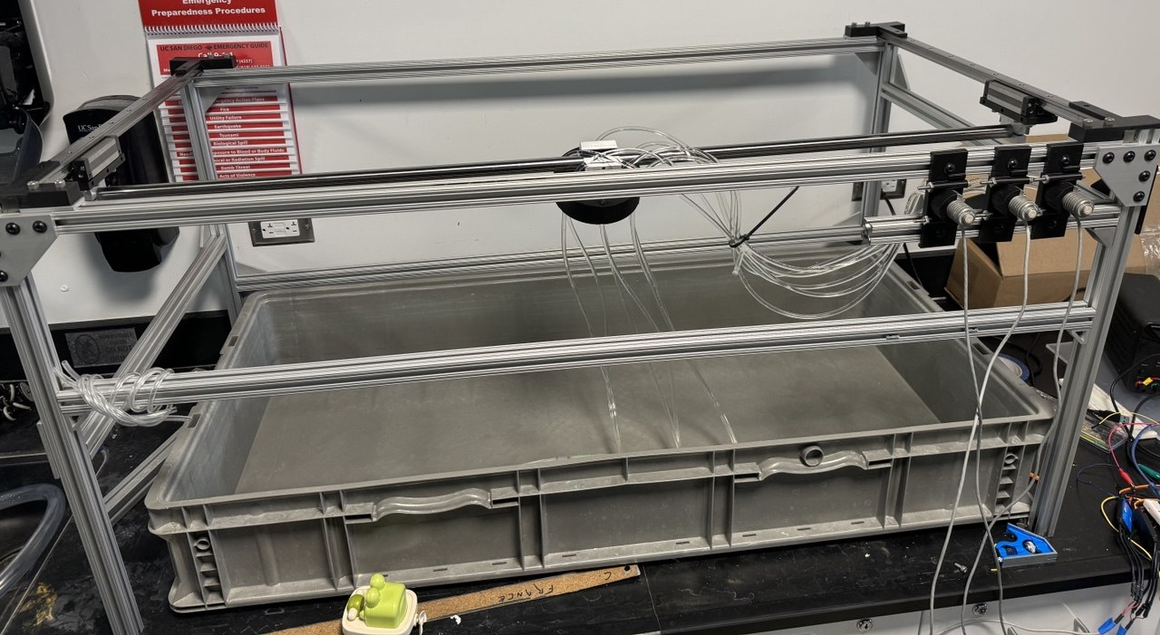 2-DOF Gantry for Bio-Inspired Eel Robot